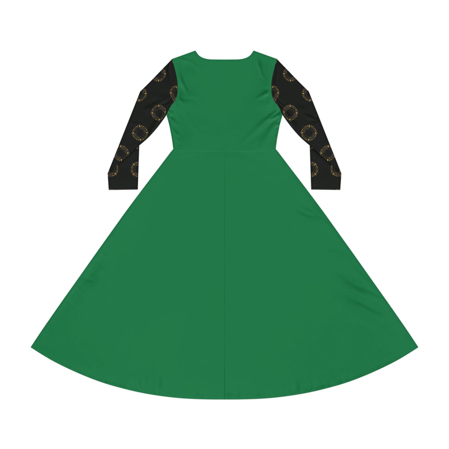 Dames Long Sleeve Dress (AOP) - God is one Women's Dress 10