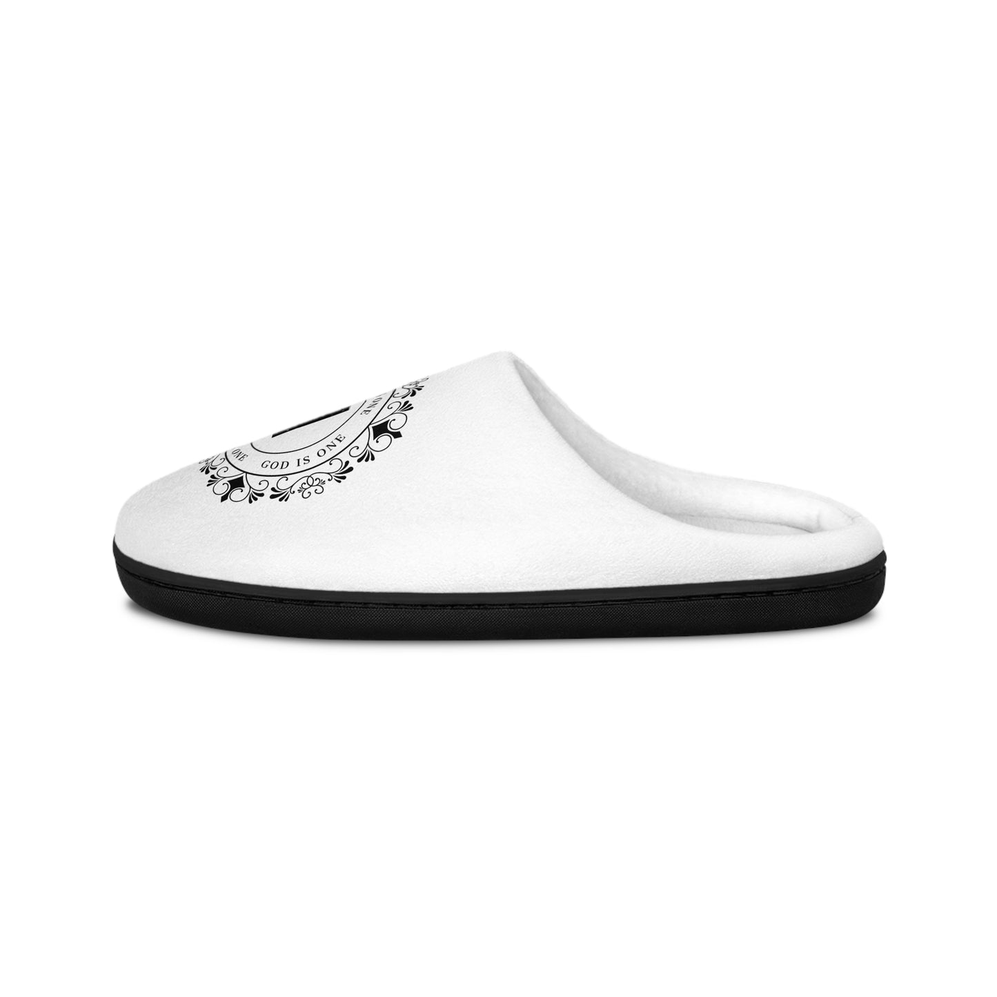Heren & Dames Indoor Slippers God is One 05