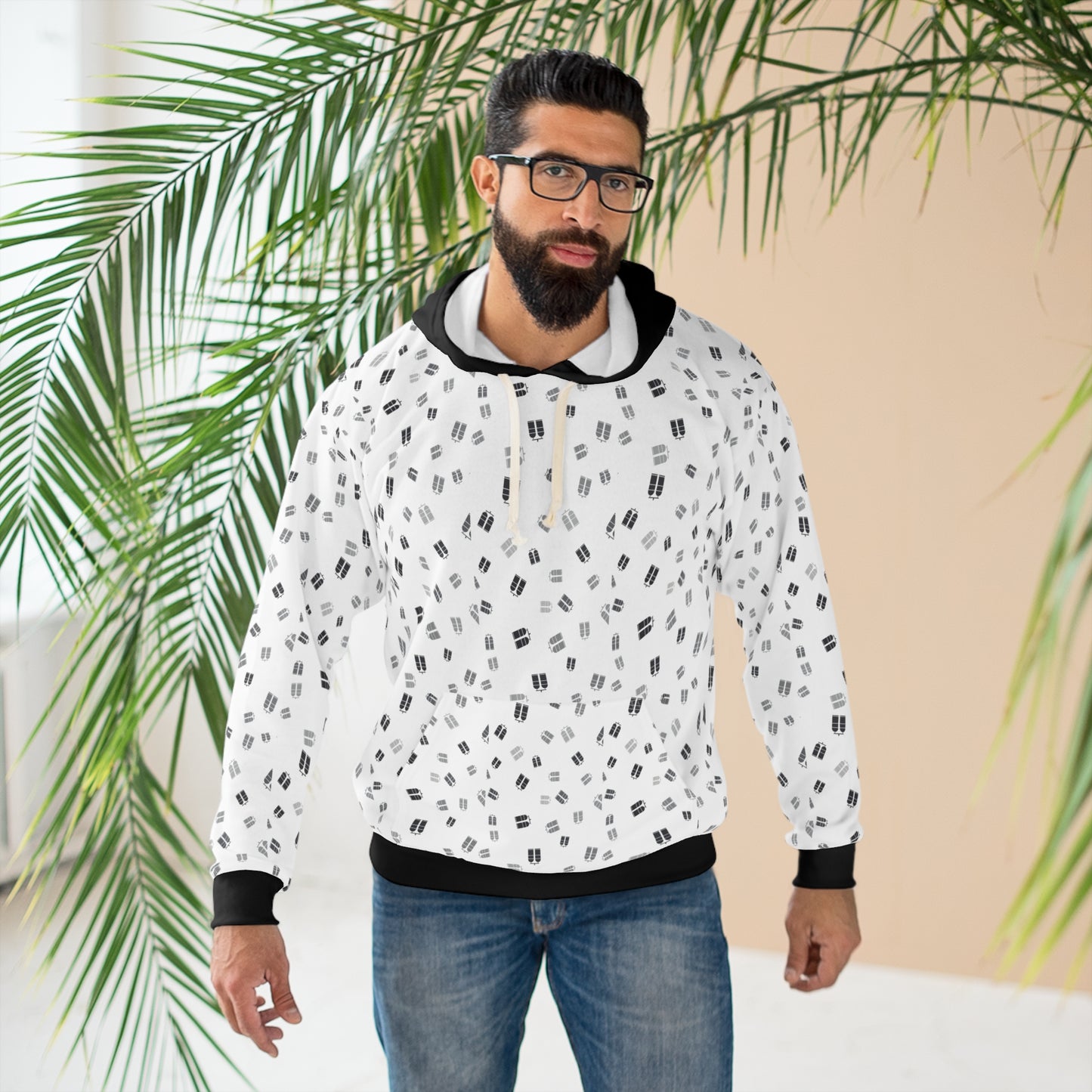 Heren & Dames Pullover Hoodie Helping the Earth 04