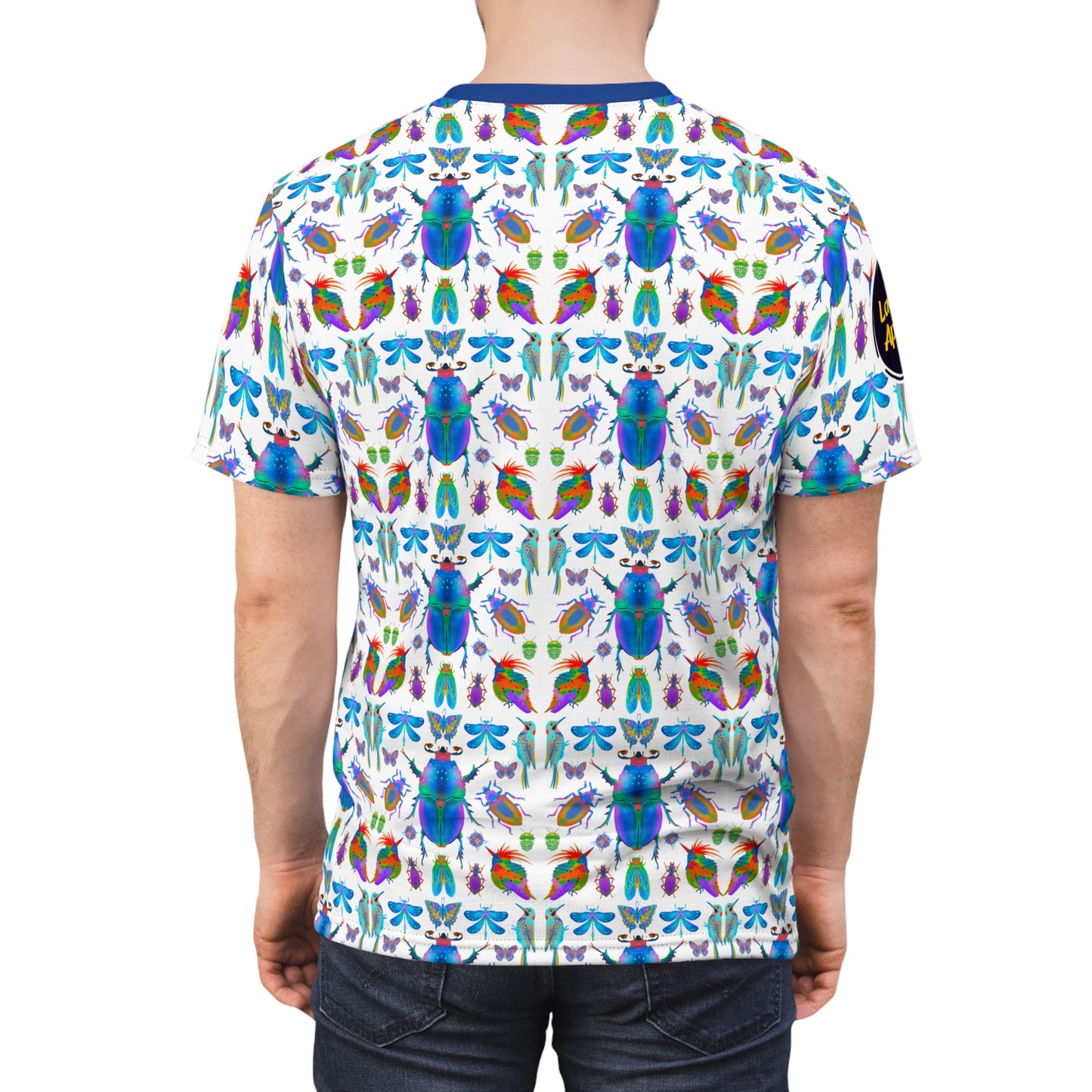Heren & Dames Cut & Sew Tee Bug All over print