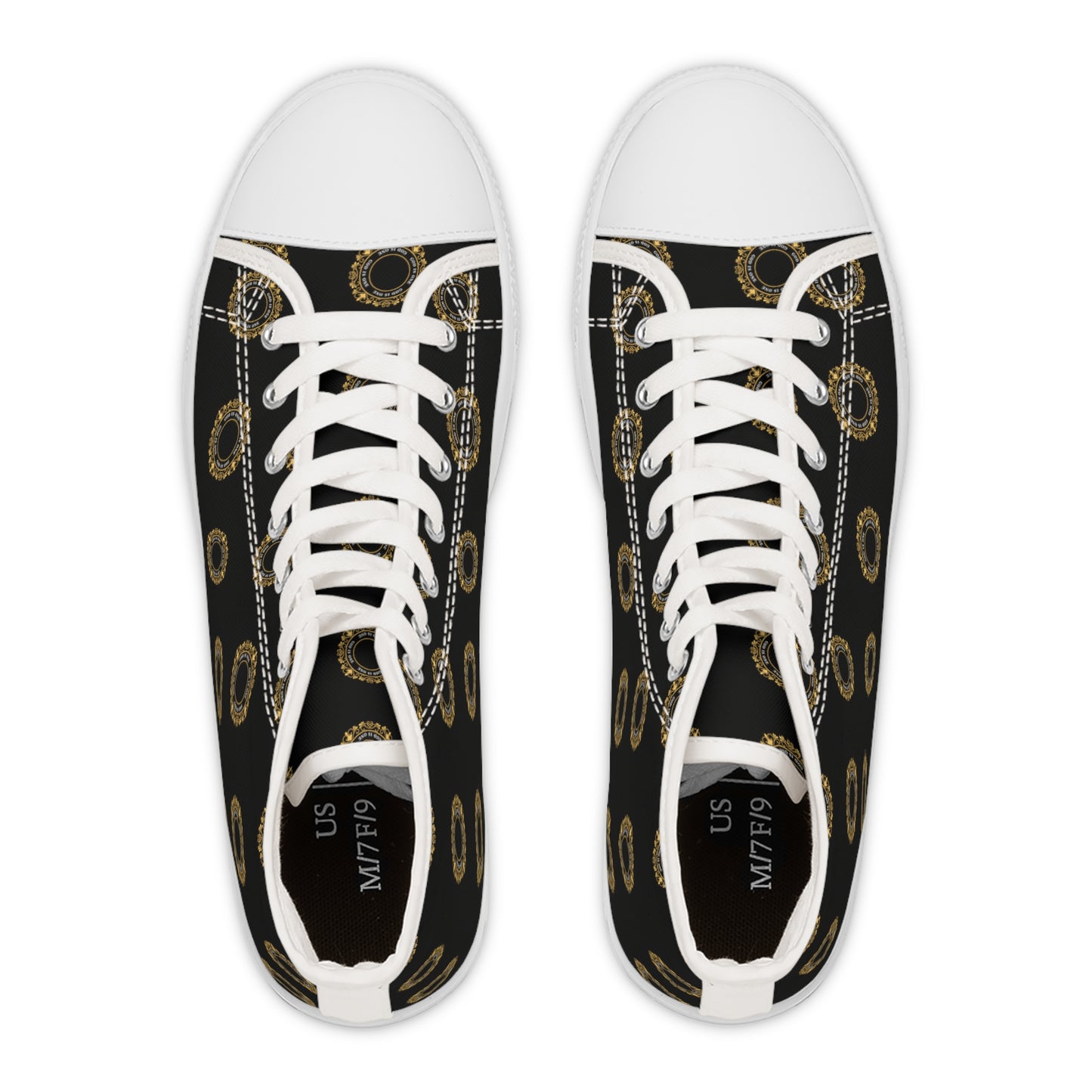 Heren & Dames High Top Sneakers God is One 03