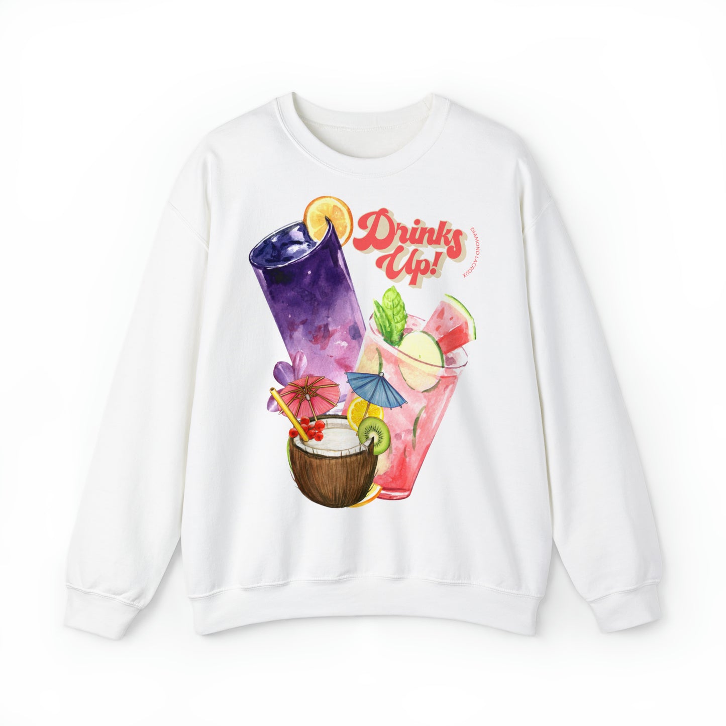 Heren & Dames Heavy Blend Crewneck Sweatshirt Summer Collection