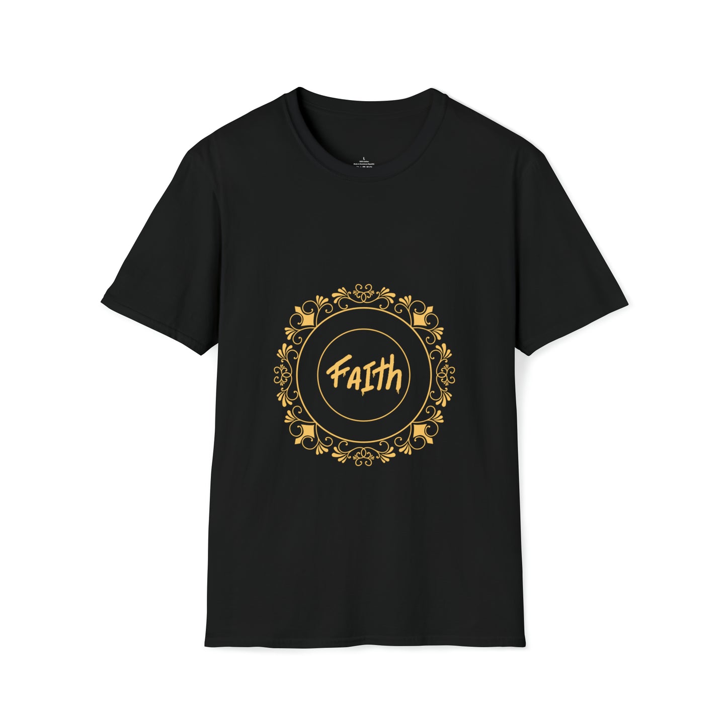 Heren & Dames Softstyle T-Shirt God is One 08