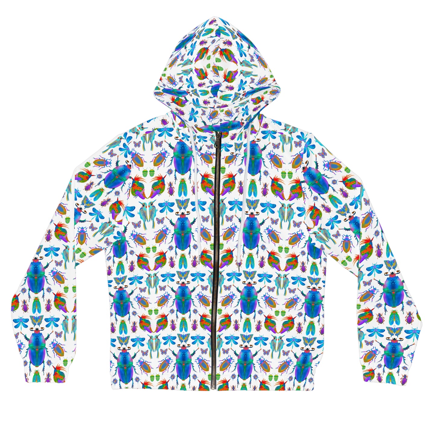 Dameshoodie met Full-Zip ritssluiting (AOP) Summer Collection