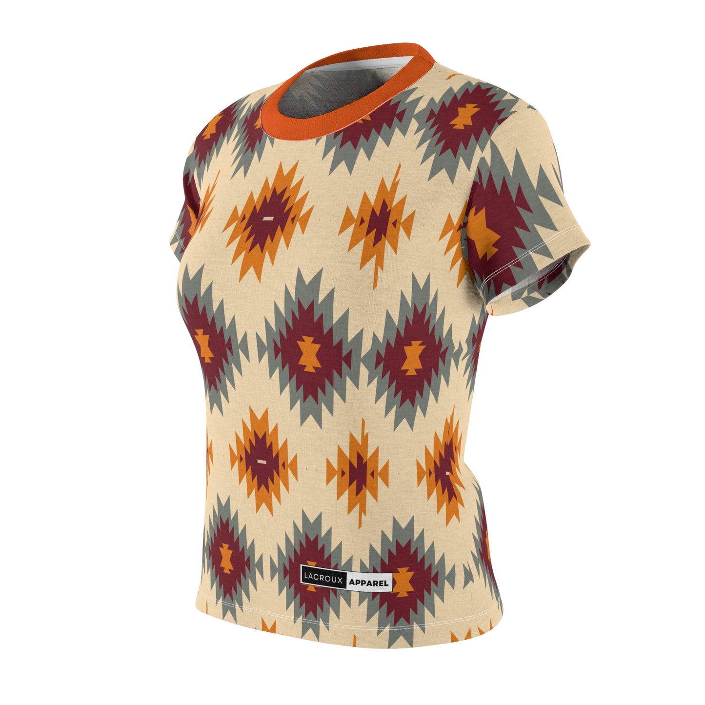 Dames Cut & Sew Tee Navajo 2 Allover print