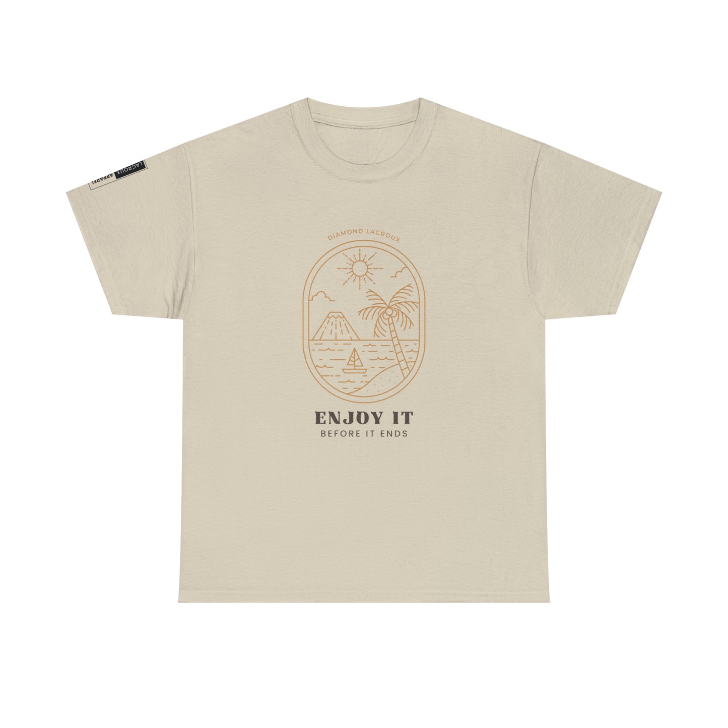 Heren & Dames Heavy Katoenen T-shirt LOGO Identity Collection