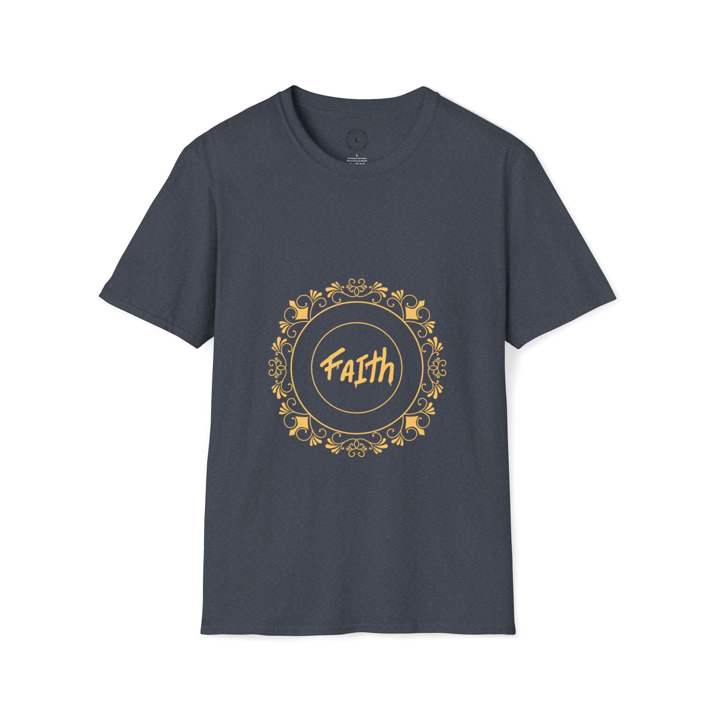 Heren & Dames Softstyle T-Shirt God is One 08