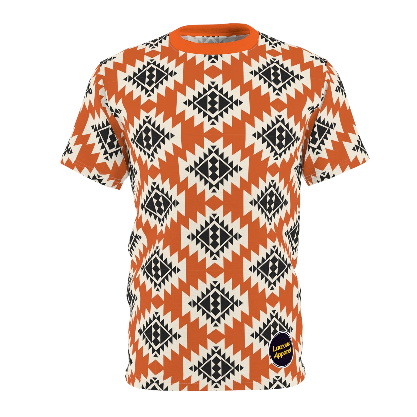 Heren & Dames Cut & Sew Tee Navajo All over print