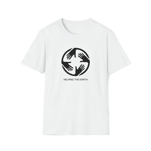 Heren & Dames Softstyle T-Shirt Helping the Earth 02