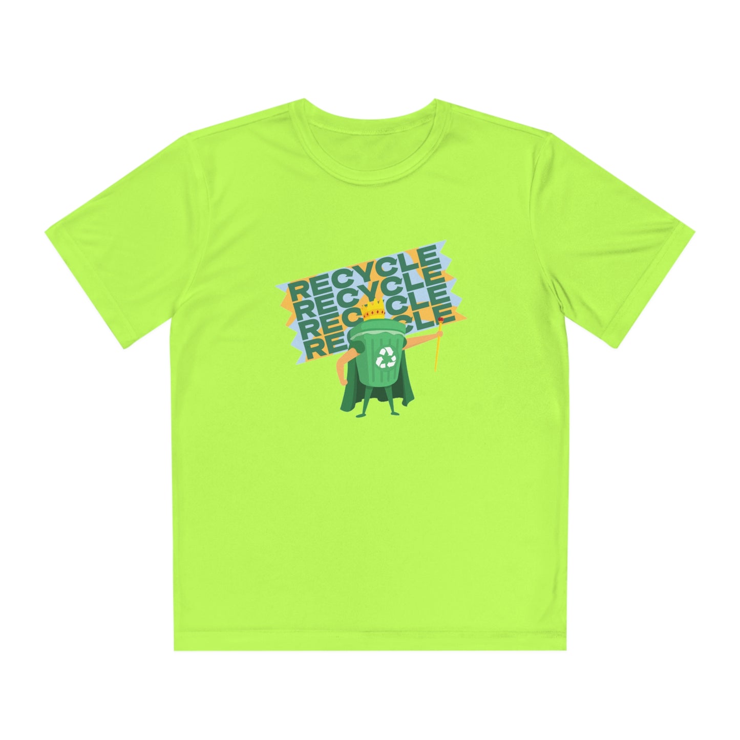 Youth Competitor Tee Recycle Helping the Earth 11