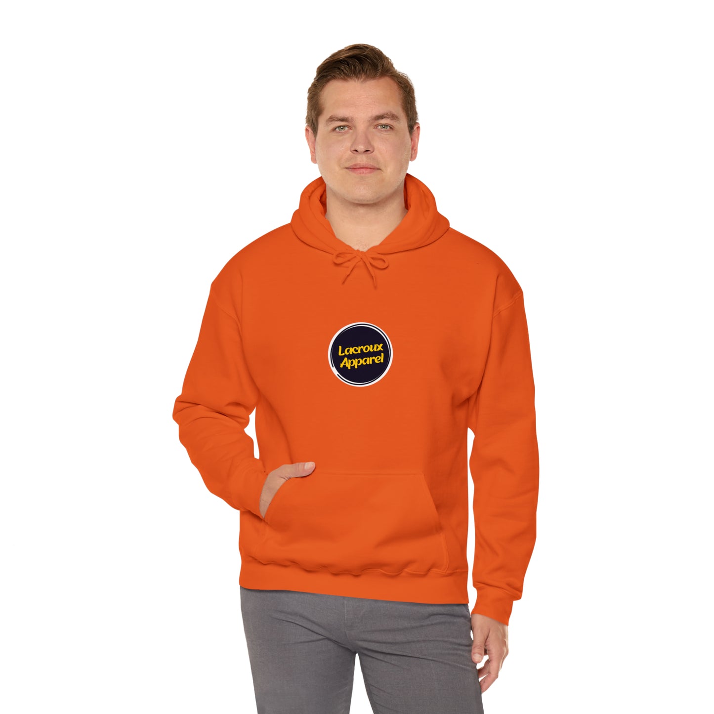 Heren & Dames Heavy Blend Logo Collection Hooded Sweatshirt