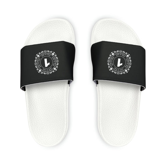 Heren & Dames PU Slide Sandals God Is One 06