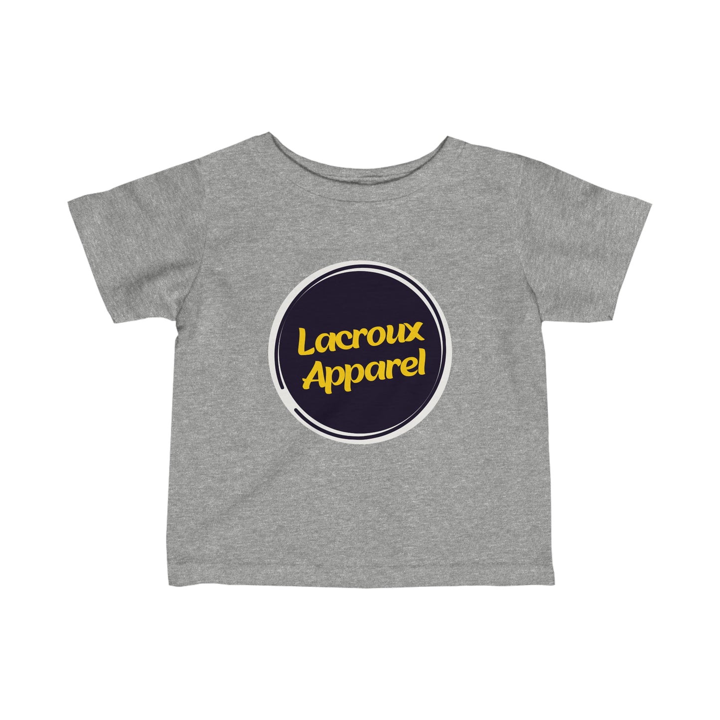 Infant Fine Jersey Tee - Identity Logo Collection Lacroux Apparel
