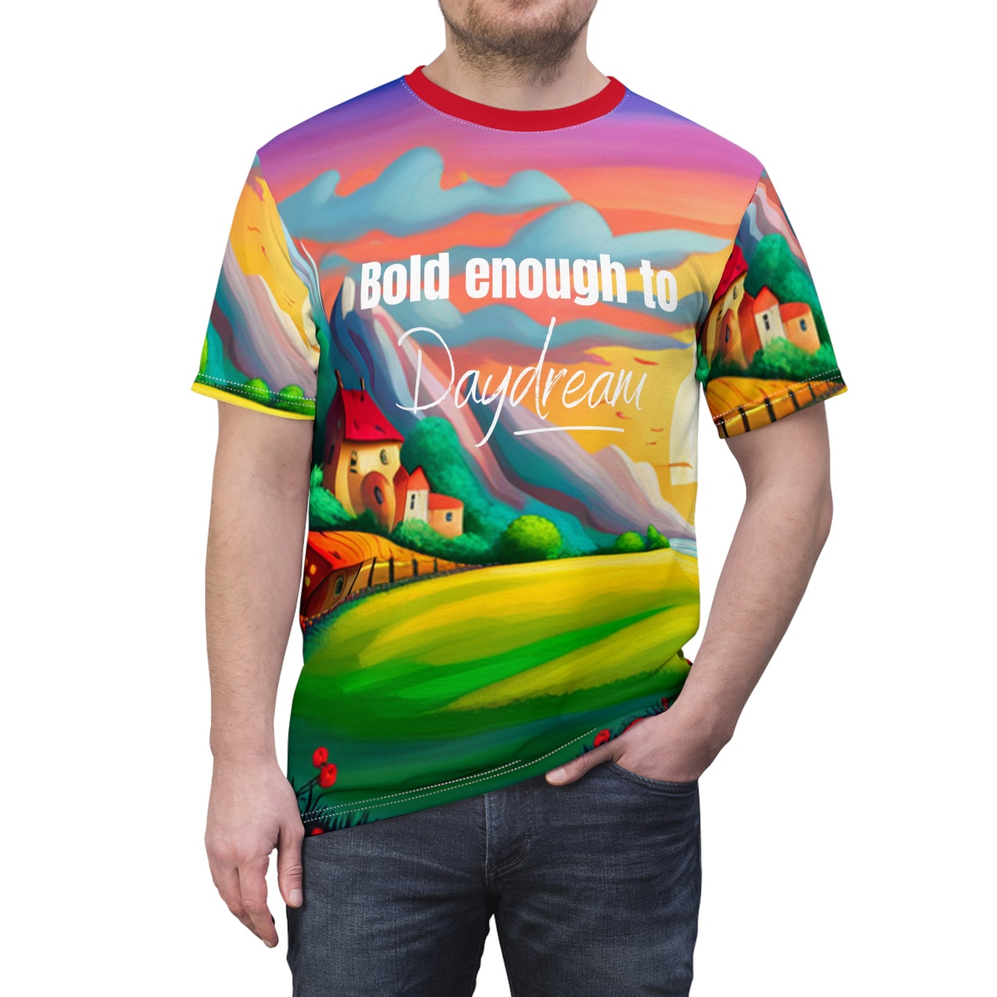 Heren & Dames Cut & Sew Tee Wear Motivation Daydream 07