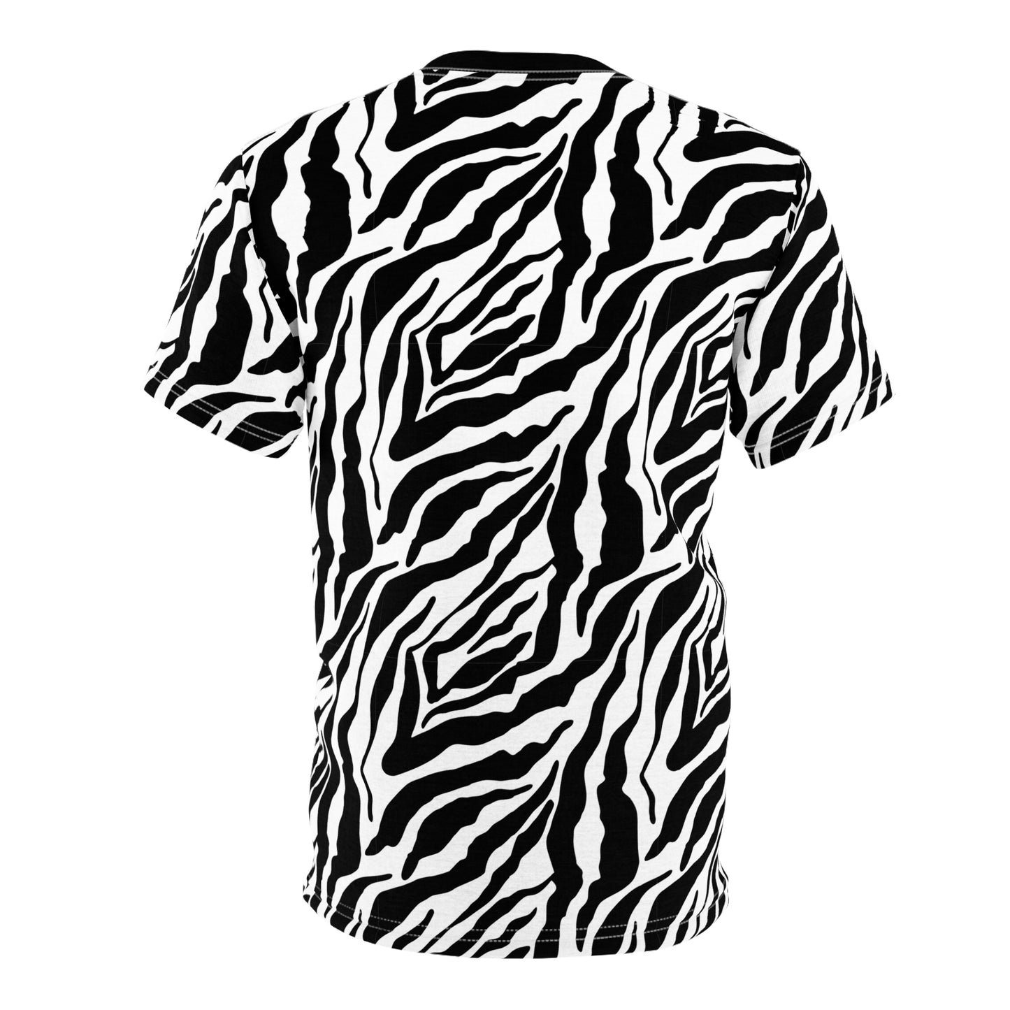 Heren & Dames Cut & Sew Tee Zebra Allover print