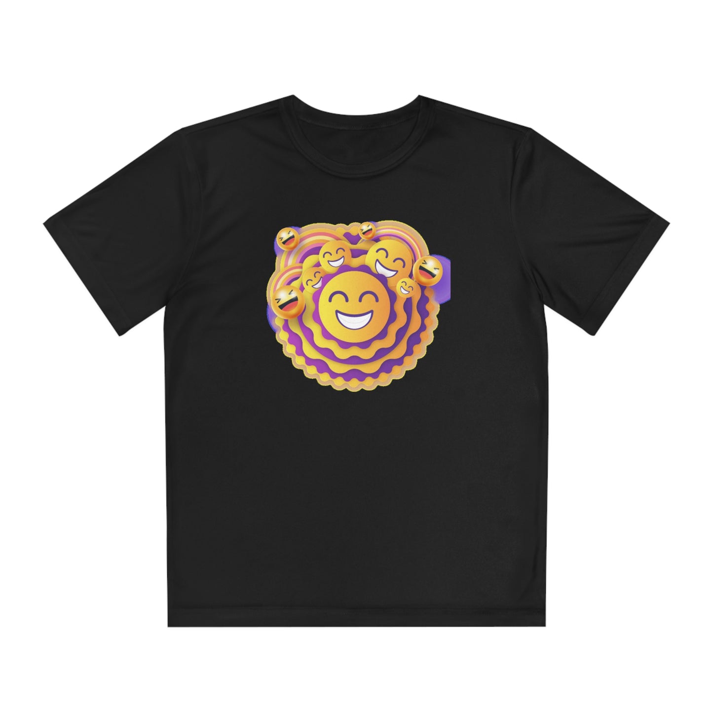 Youth Competitor Tee Joy Face ,The Child In Me 05