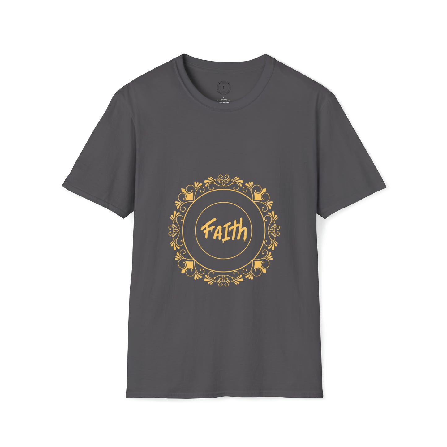Heren & Dames Softstyle T-Shirt God is One 08