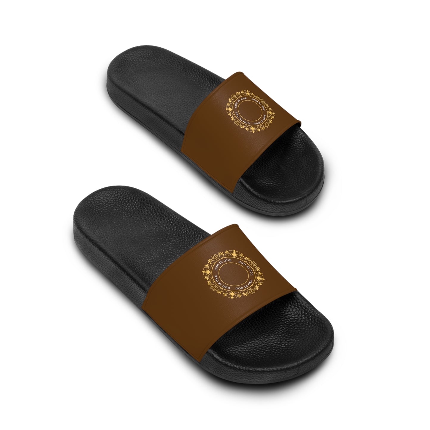Heren & Dames Slide Sandals God Is One 08