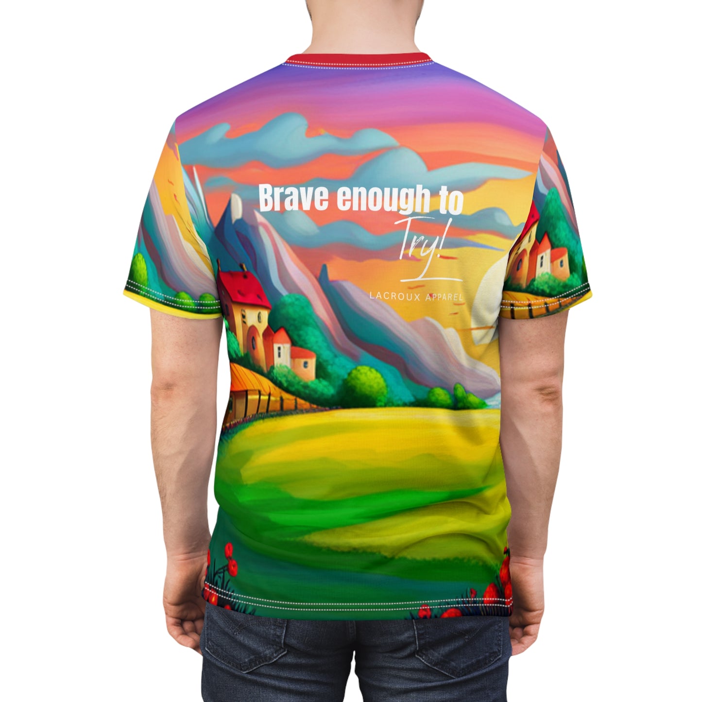 Heren & Dames Cut & Sew Tee Wear Motivation Daydream 07