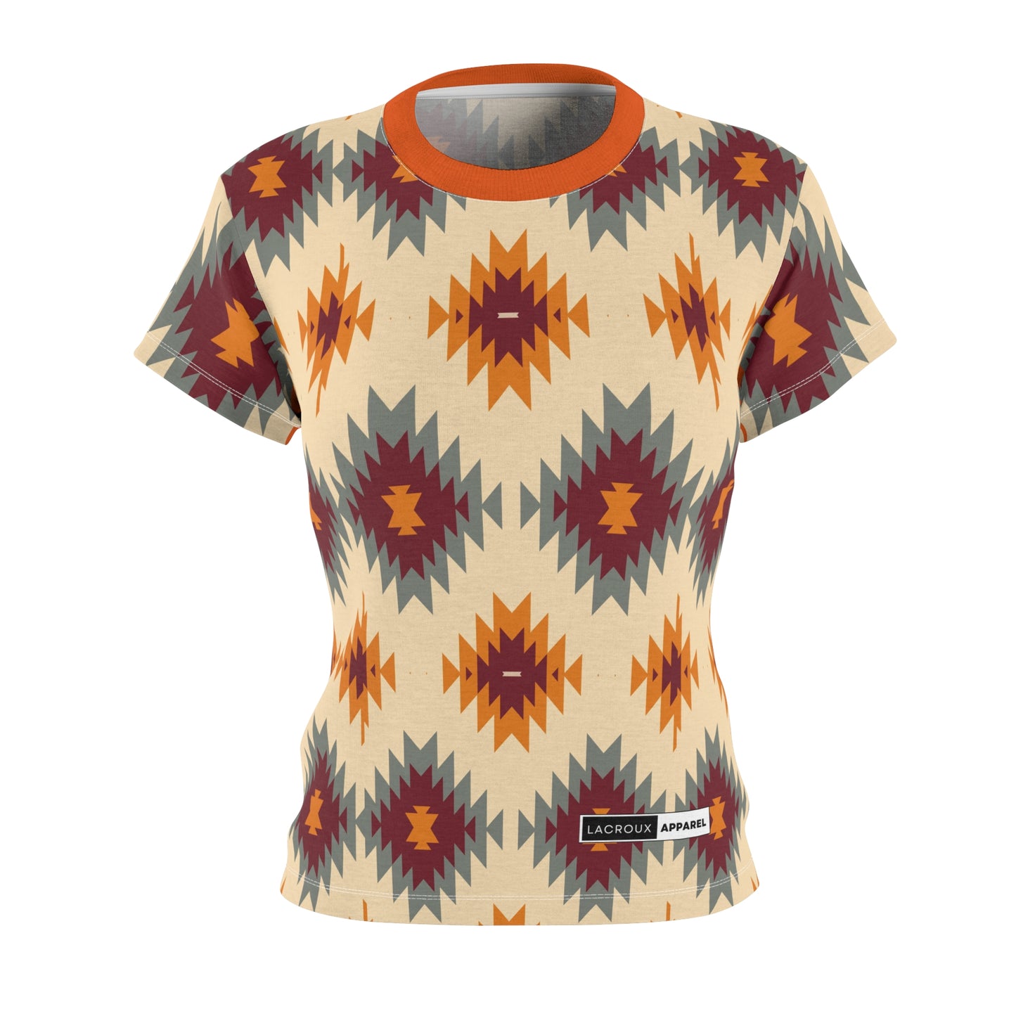 Dames Cut & Sew Tee Navajo 2 Allover print