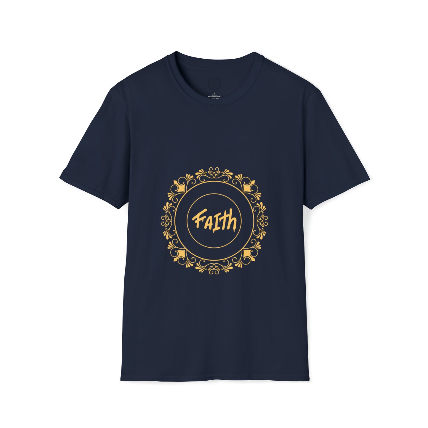 Heren & Dames Softstyle T-Shirt God is One 08