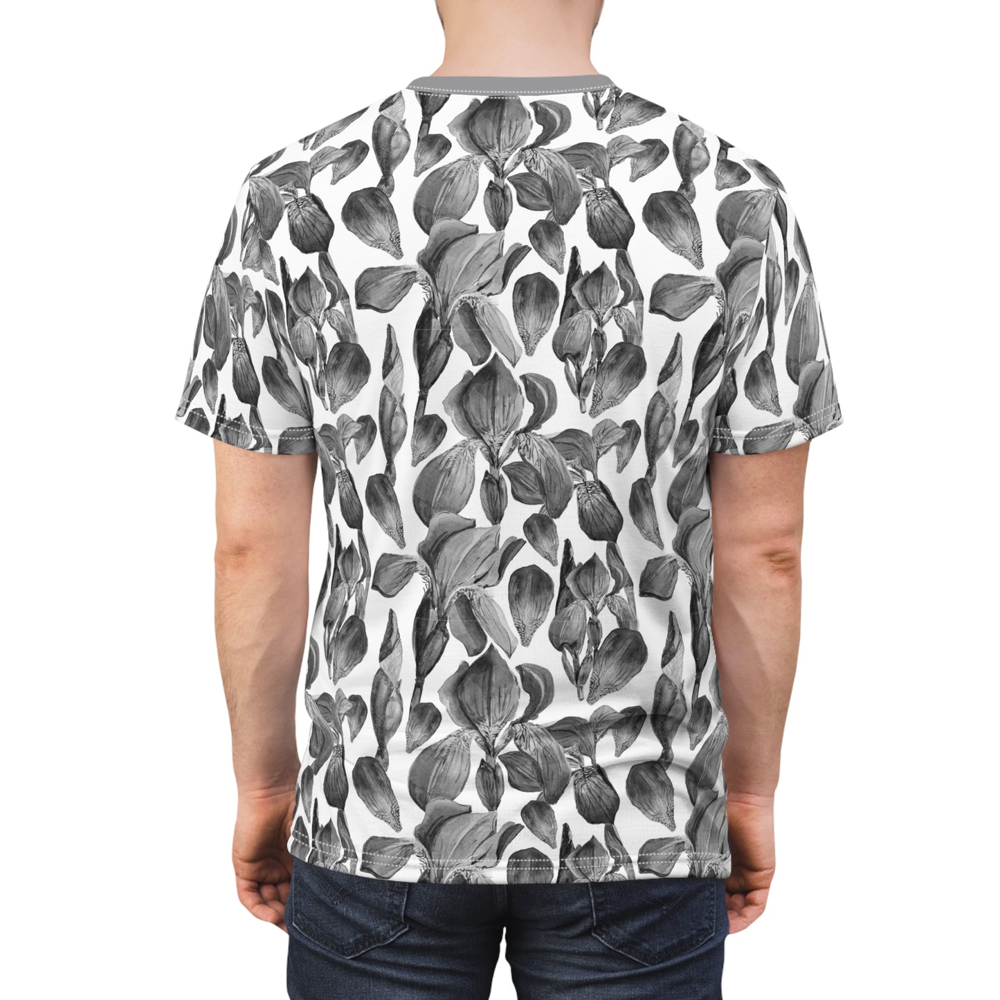 Heren & Dames Cut & Sew Tee Flower Petals All over print