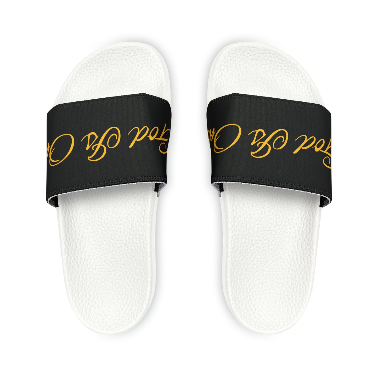 Heren & Dames PU Slide Sandals God Is One 10
