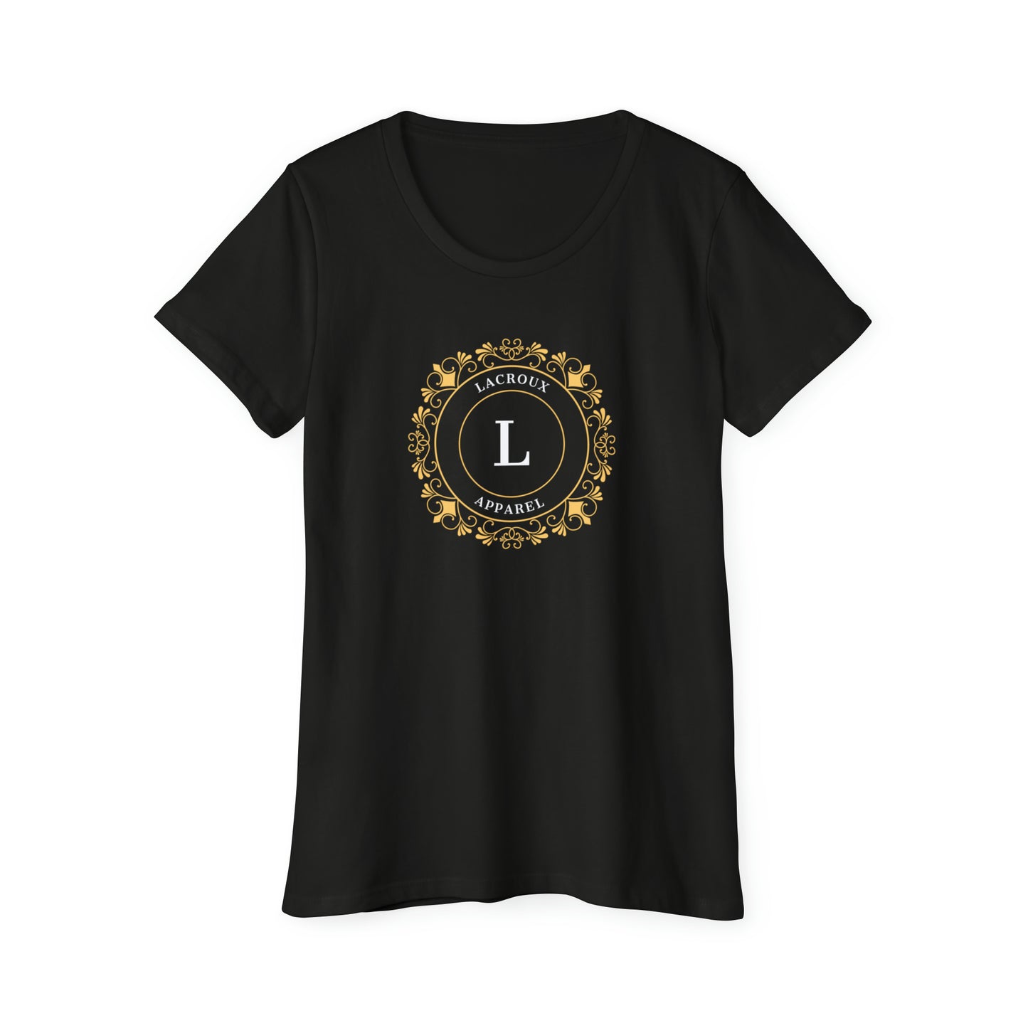 Dames Organic Short Sleeve T-Shirt Identity Logo Collection