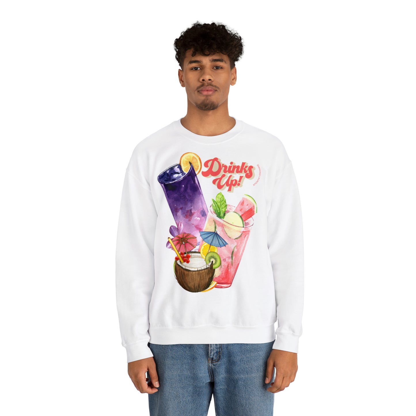 Heren & Dames Heavy Blend Crewneck Sweatshirt Summer Collection