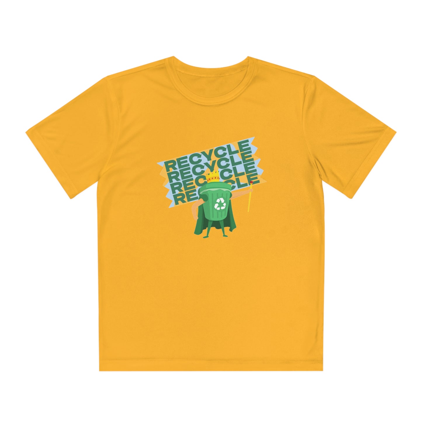 Youth Competitor Tee Recycle Helping the Earth 11