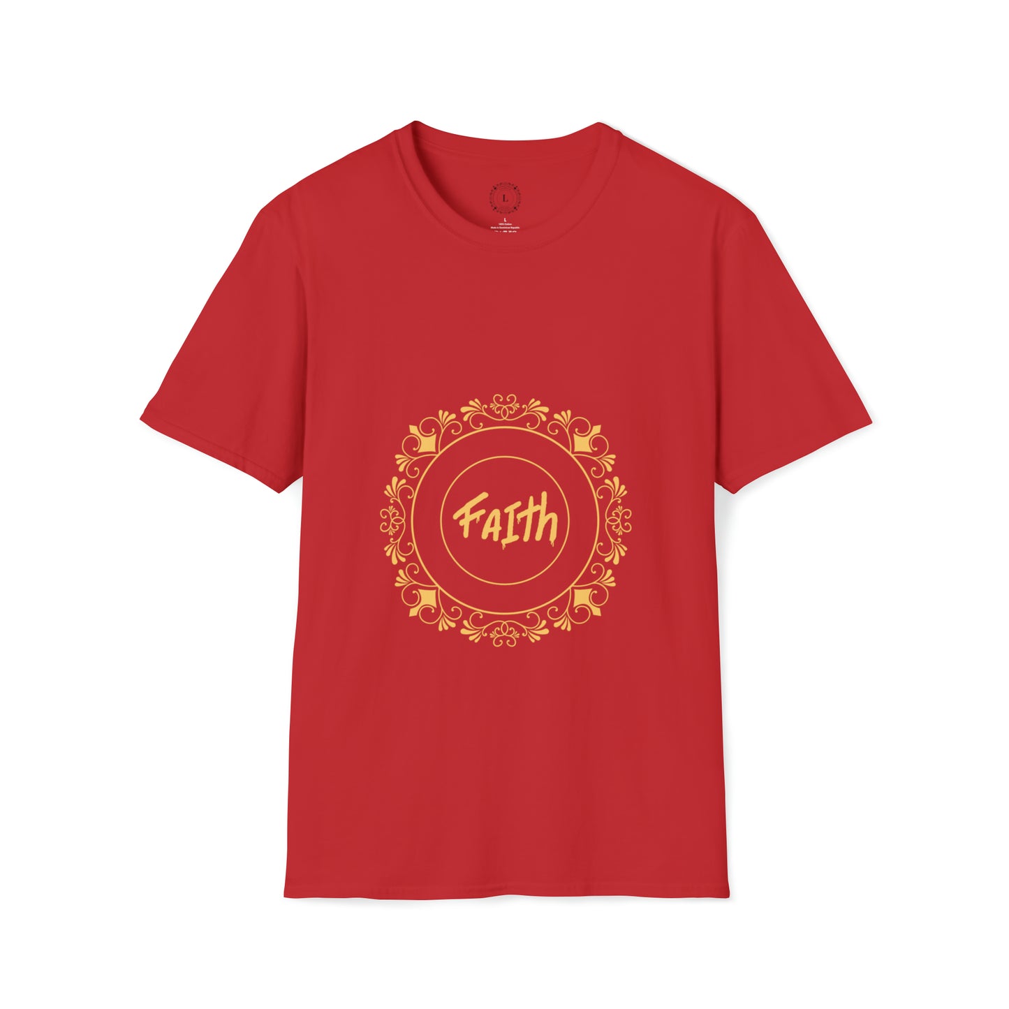 Heren & Dames Softstyle T-Shirt God is One 08