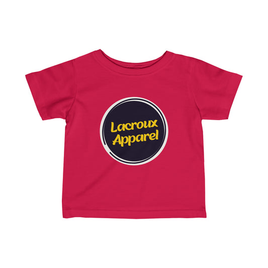 Infant Fine Jersey Tee - Identity Logo Collection Lacroux Apparel