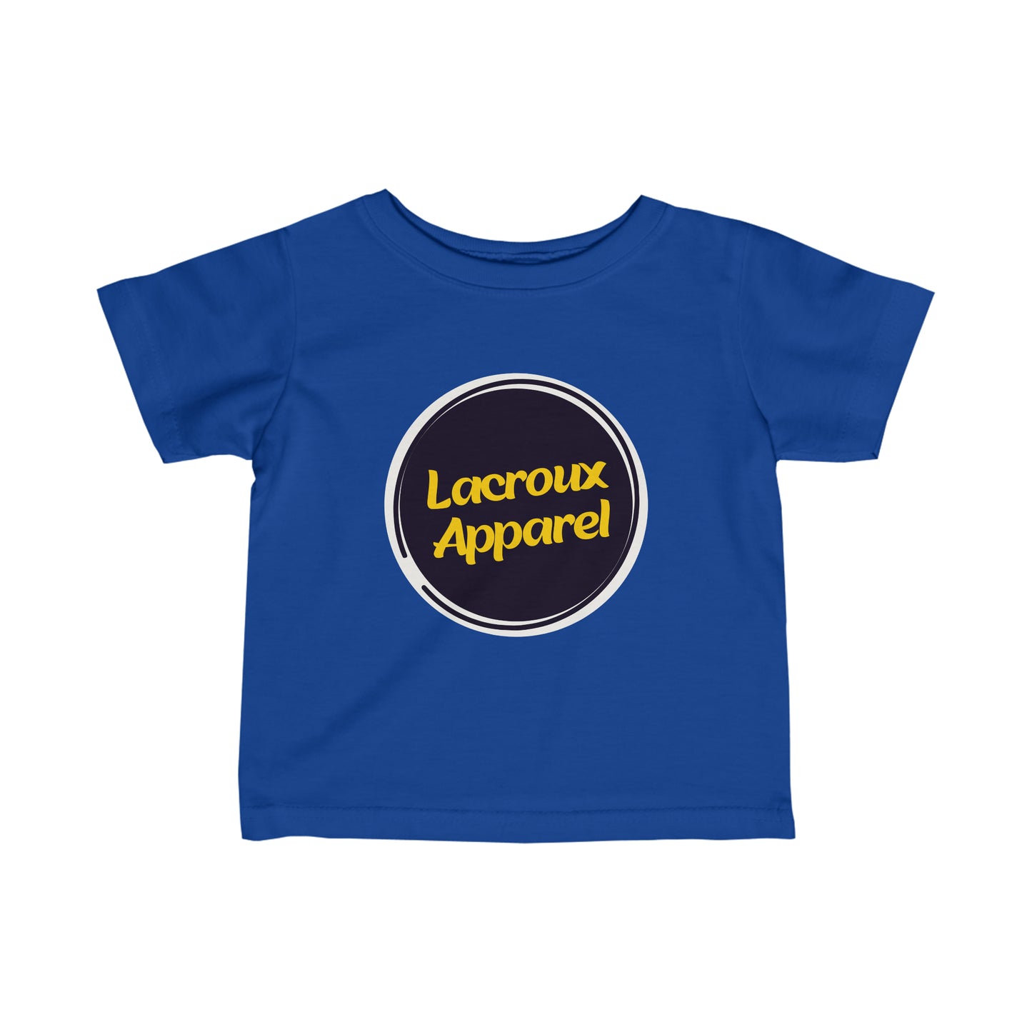 Infant Fine Jersey Tee - Identity Logo Collection Lacroux Apparel