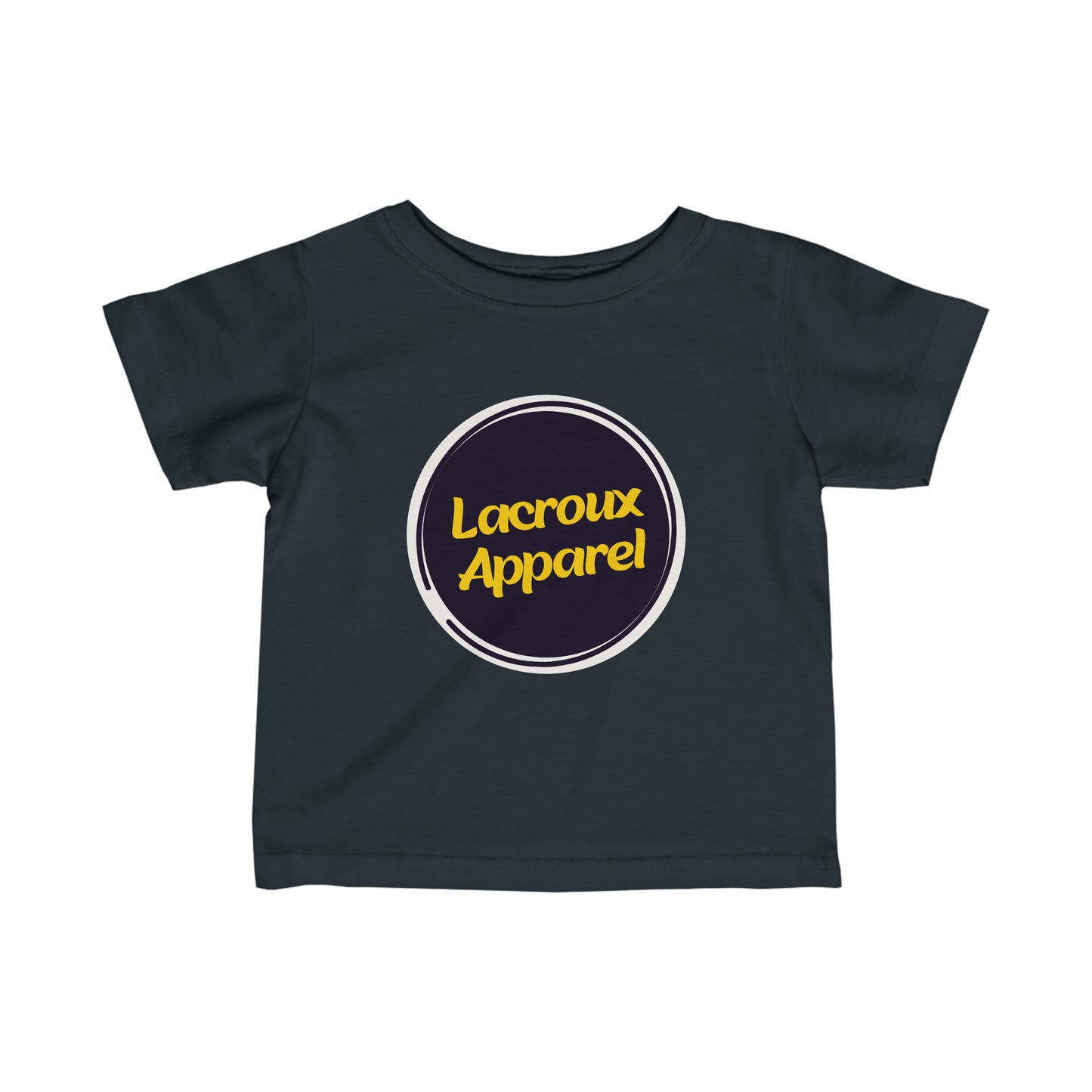 Infant Fine Jersey Tee - Identity Logo Collection Lacroux Apparel