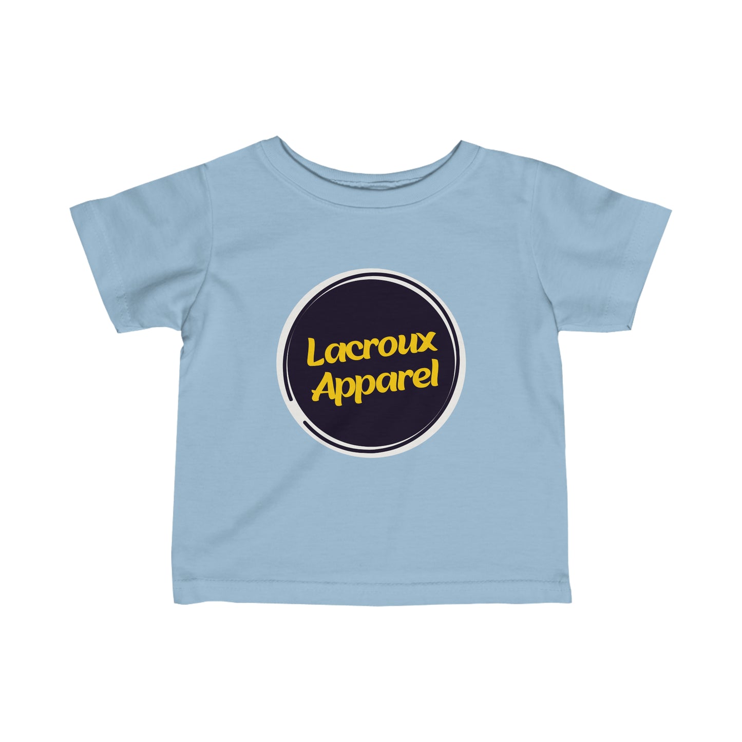 Infant Fine Jersey Tee - Identity Logo Collection Lacroux Apparel