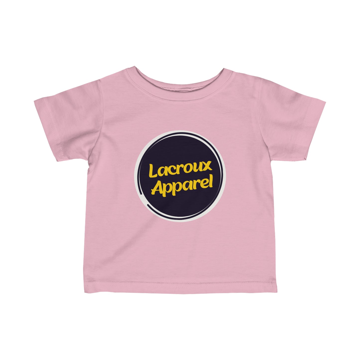Infant Fine Jersey Tee - Identity Logo Collection Lacroux Apparel