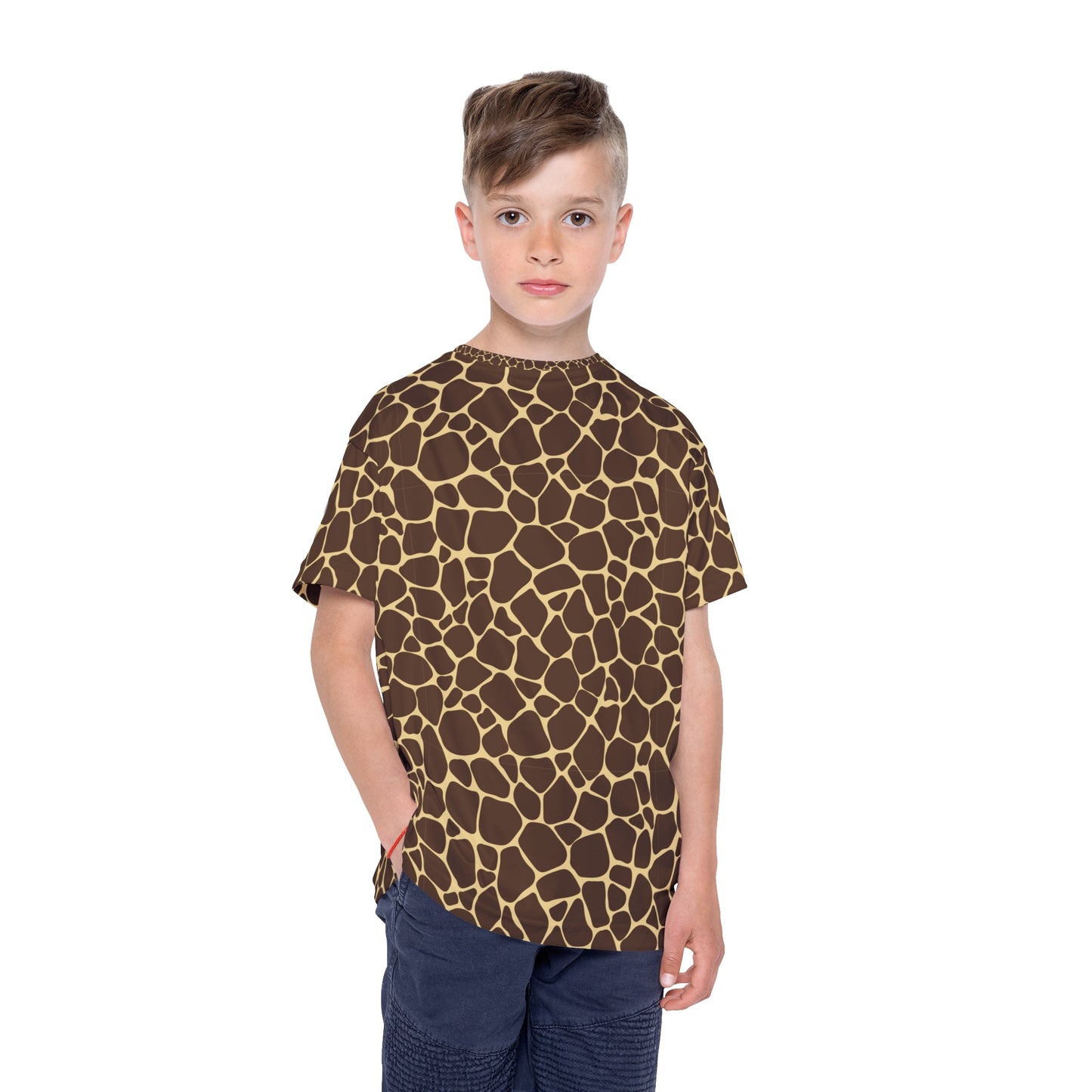 Kids Sports Jersey Giraffe All over print