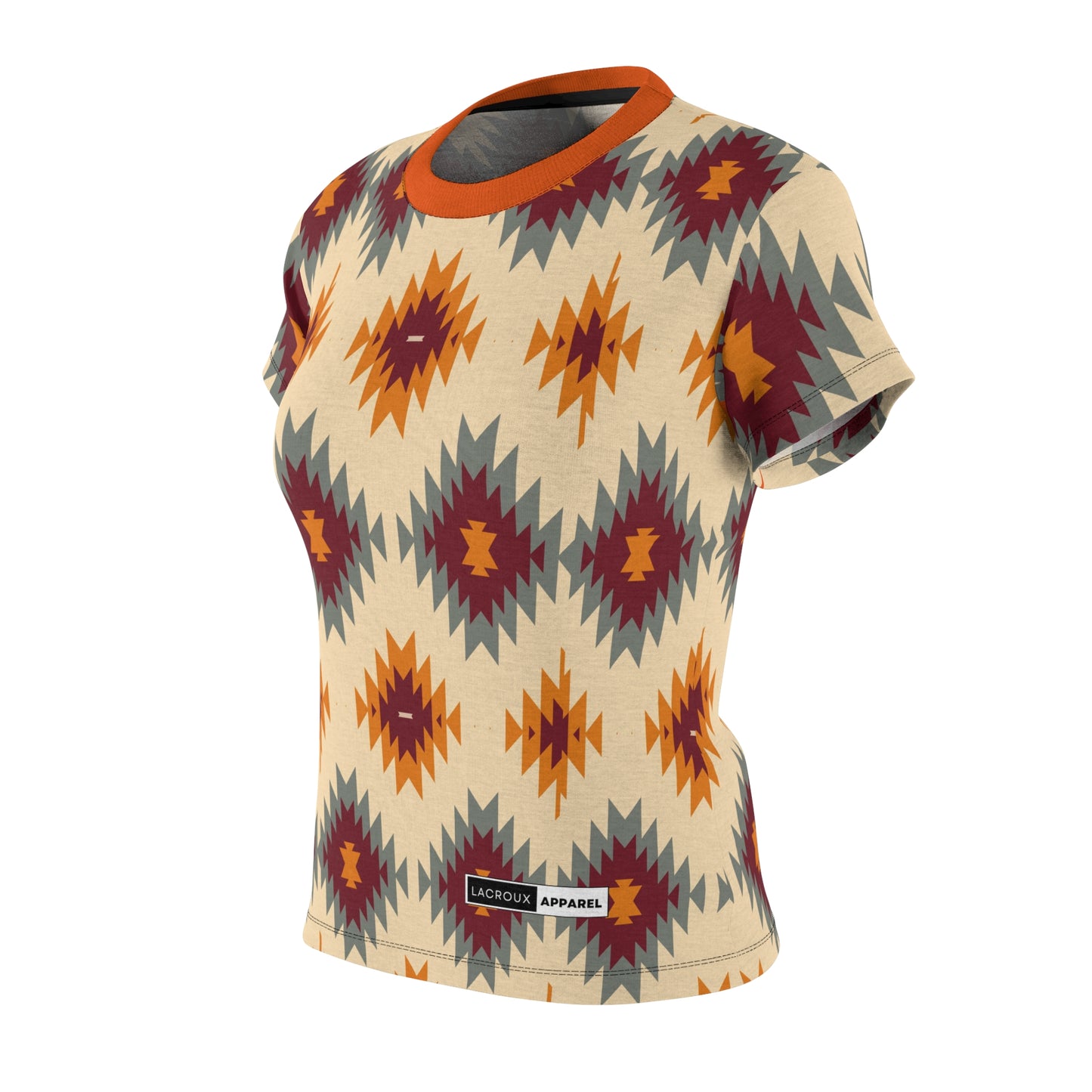 Dames Cut & Sew Tee Navajo 2 Allover print