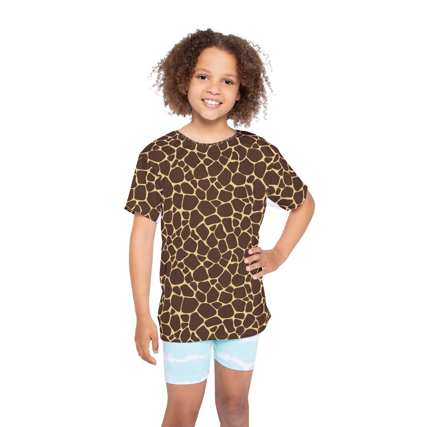 Kids Sports Jersey Giraffe All over print