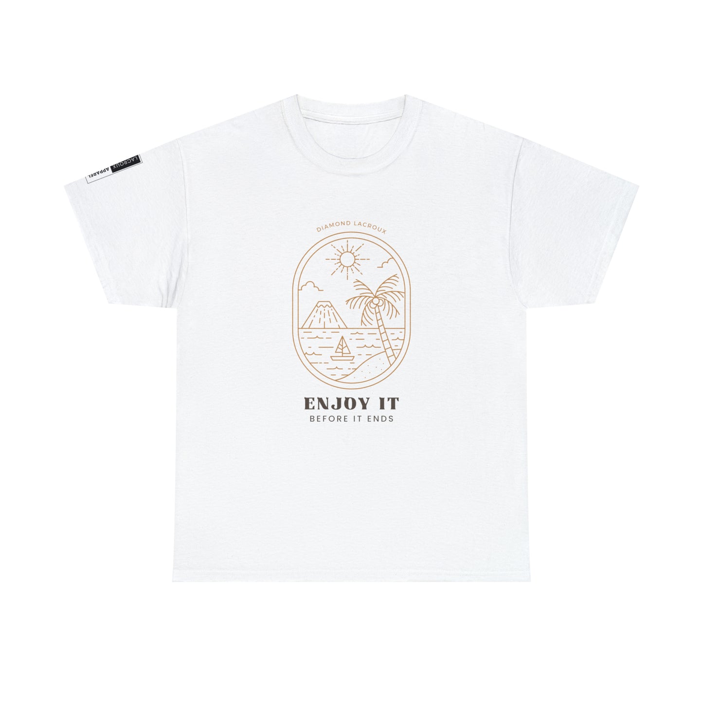 Heren & Dames Heavy Katoenen T-shirt LOGO Identity Collection